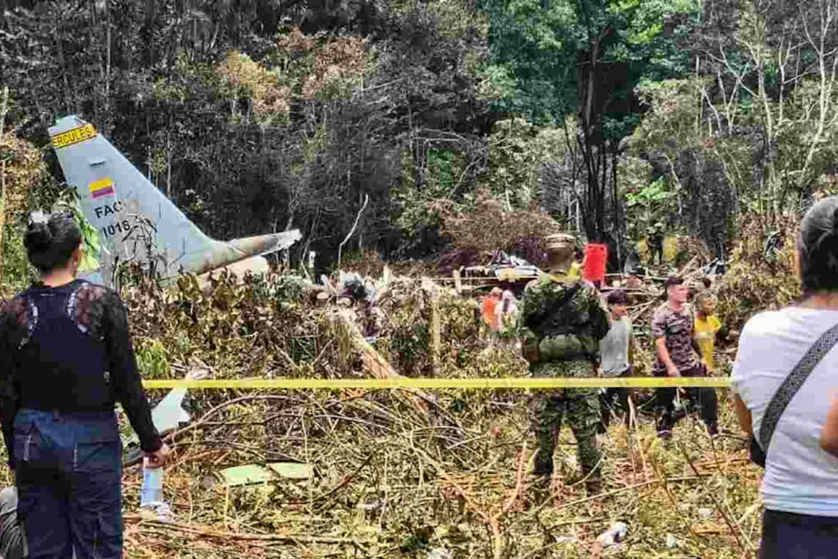 Tragedia en Puerto Leguízamo: El país que se estremece con la caída del Hércules de la Fuerza Aérea