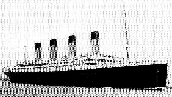 Se hundió el Titanic 